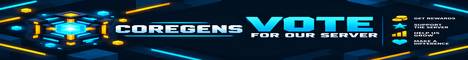 CoreGens banner CoreGens Minecraft server banner