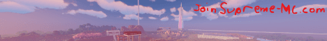 Supreme MC banner Supreme MC Minecraft server banner