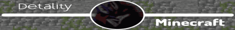 Detality SMP banner Detality SMP Minecraft server banner