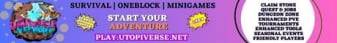 Utopiverse Network banner Utopiverse Network Minecraft server banner