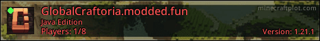 GlobalCraftoria banner GlobalCraftoria Minecraft server banner