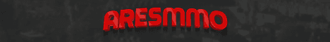 AresMMO banner AresMMO Minecraft server banner