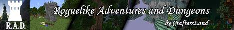 RAD by CraftersLand banner RAD by CraftersLand Minecraft server banner