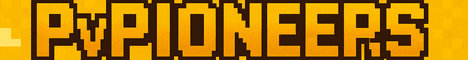 PvPioneers banner PvPioneers Minecraft server banner