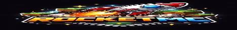 ROCKETMC banner ROCKETMC Minecraft server banner