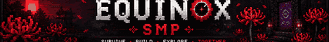 Equinox SMP banner Equinox SMP Minecraft server banner