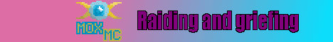 Mox MC banner Mox MC Minecraft server banner