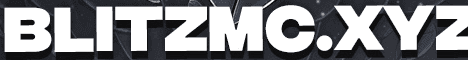 BlitzMC banner BlitzMC Minecraft server banner