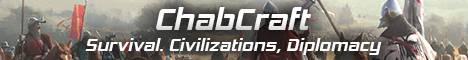 ChabCraft-Civilizations banner ChabCraft-Civilizations Minecraft server banner