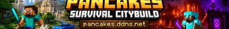 PancakeSMP banner PancakeSMP Minecraft server banner