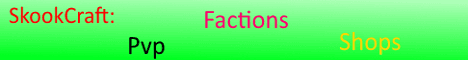 SkookCraft banner SkookCraft Minecraft server banner