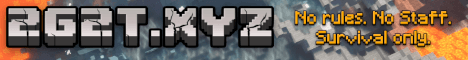 2G2T Survival Anarchy banner 2G2T Survival Anarchy Minecraft server banner