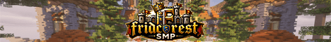 Fridcrest SMP banner Fridcrest SMP Minecraft server banner