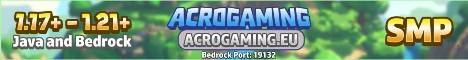 AcrogamingSMP banner AcrogamingSMP Minecraft server banner