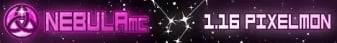 NebulaMC banner NebulaMC Minecraft server banner