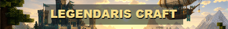 Legendaris Craft banner Legendaris Craft Minecraft server banner