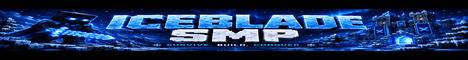 IceBlade-SMP banner IceBlade-SMP Minecraft server banner