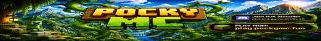 PockyMC banner PockyMC Minecraft server banner