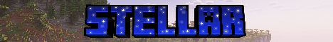 Stellar banner Stellar Minecraft server banner