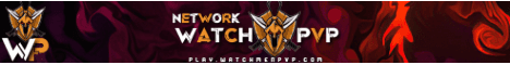 WatchmenPvP banner WatchmenPvP Minecraft server banner