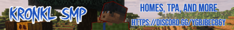 Kronkl SMP banner Kronkl SMP Minecraft server banner