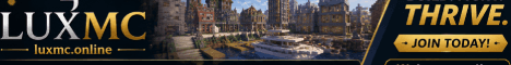 luxmc.online banner luxmc.online Minecraft server banner