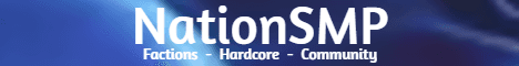 NationSMP banner NationSMP Minecraft server banner