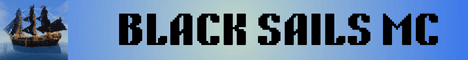 Black Sails MC banner Black Sails MC Minecraft server banner