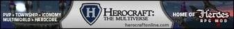 HEROCRAFT banner HEROCRAFT Minecraft server banner