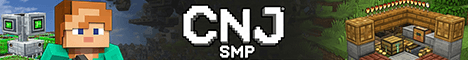 CNJ Gaming banner CNJ Gaming Minecraft server banner