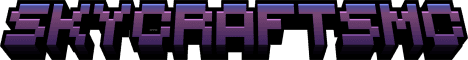 SkyCraftsMC banner SkyCraftsMC Minecraft server banner