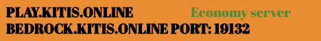 Kitis Online banner Kitis Online Minecraft server banner