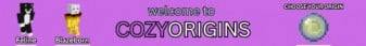 CozyOrigins 1.21+ banner CozyOrigins 1.21+ Minecraft server banner