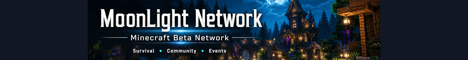 MoonLightNetwork banner MoonLightNetwork Minecraft server banner