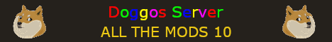 Doggos ATM10 Server banner Doggos ATM10 Server Minecraft server banner