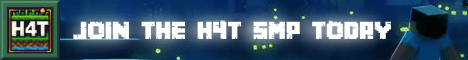 H4T SMP banner H4T SMP Minecraft server banner