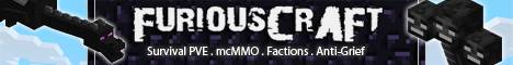 FuRiouSCraft Survival banner FuRiouSCraft Survival Minecraft server banner