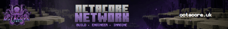 Octacore Network banner Octacore Network Minecraft server banner