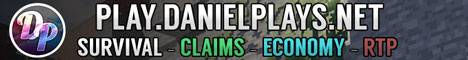 DanielPlays banner DanielPlays Minecraft server banner
