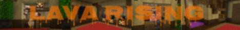 Lava Rising banner Lava Rising Minecraft server banner