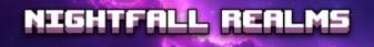 Nightfall Realms banner Nightfall Realms Minecraft server banner