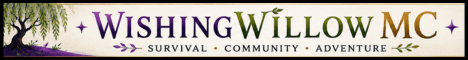 WishingWillowMC banner WishingWillowMC Minecraft server banner