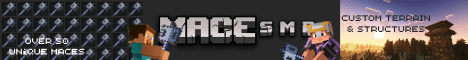 Mace SMP banner Mace SMP Minecraft server banner