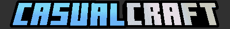 CasualCraft banner CasualCraft Minecraft server banner