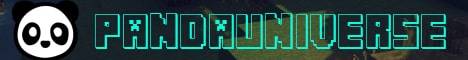 PandaUniverse banner PandaUniverse Minecraft server banner