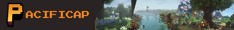 Pacificap SMP banner Pacificap SMP Minecraft server banner