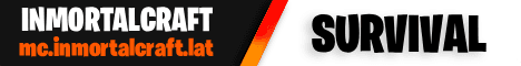 InmortalCraft banner InmortalCraft Minecraft server banner