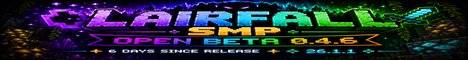 LairFall SMP banner LairFall SMP Minecraft server banner