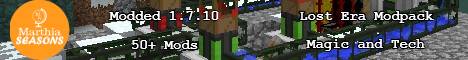 Marthia Seasons banner Marthia Seasons Minecraft server banner