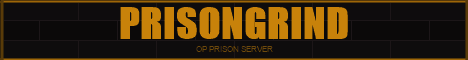 PrisonGrind banner PrisonGrind Minecraft server banner